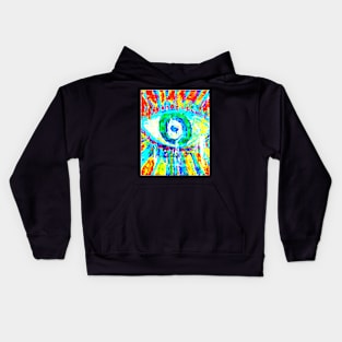 Rainbow Eye Kids Hoodie